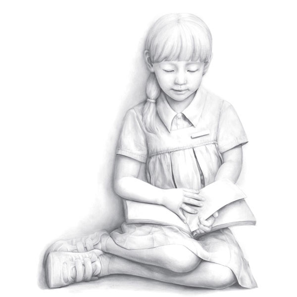 Commissioned portrait drawing for Singapore Kindness Movement