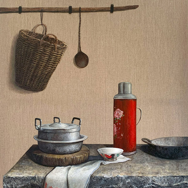 Commissioned still life painting