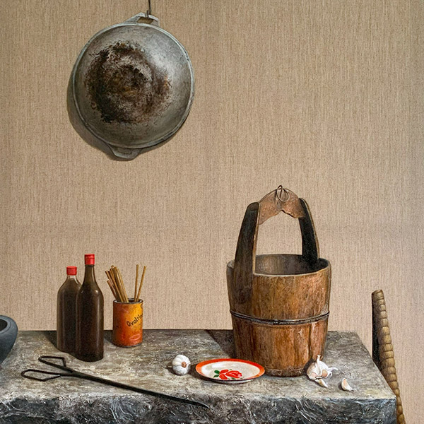 Commissioned still life painting